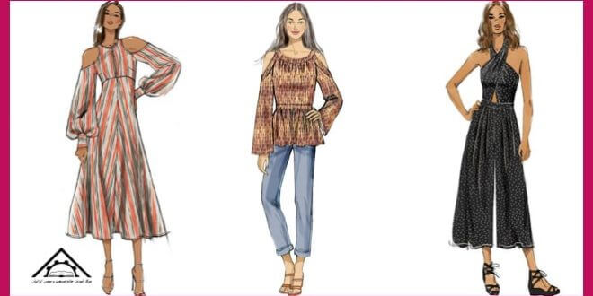 استایل کات اوت در طراحی لباس