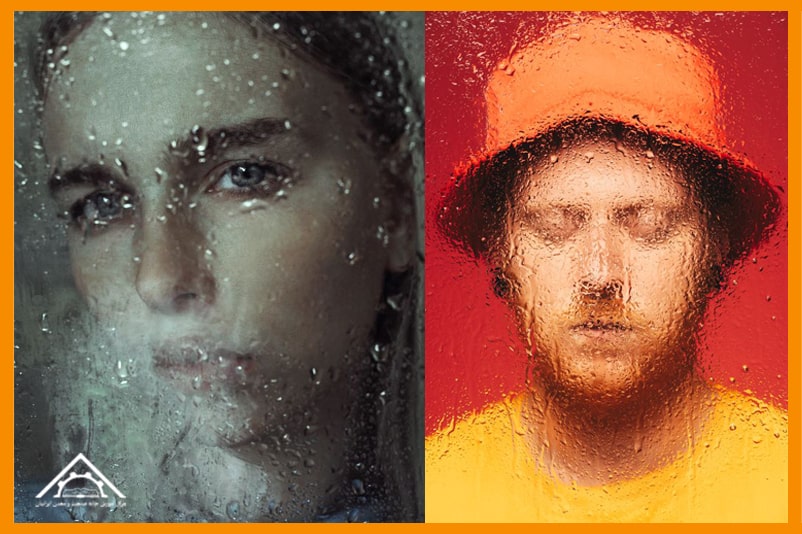 آموزش عکاسی پرتره از پشت شیشه