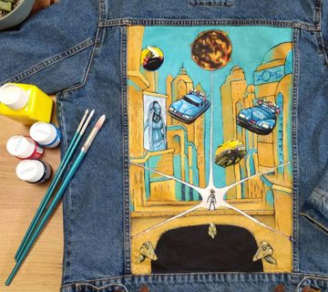 تجهیزات موردنیاز برای نقاشی روی پارچه